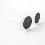 Cargar imagen en el visor de la galería, Anteojos Retro Rounded - Blanco Negro Costa Rica
